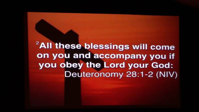 Living in the blessings/Stewardship